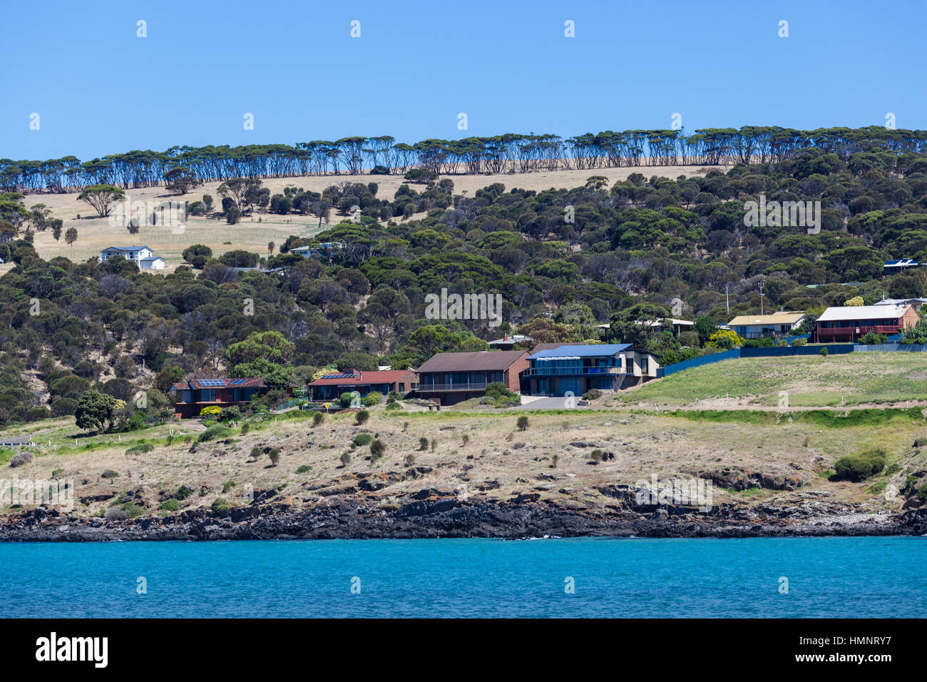 Rural houses on Kangaroo Island, South Australia Stock Photo Alamy