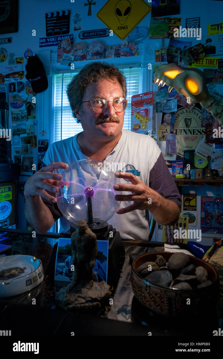 Author David Hatcher Childress at the World Explorers Club in Kempton