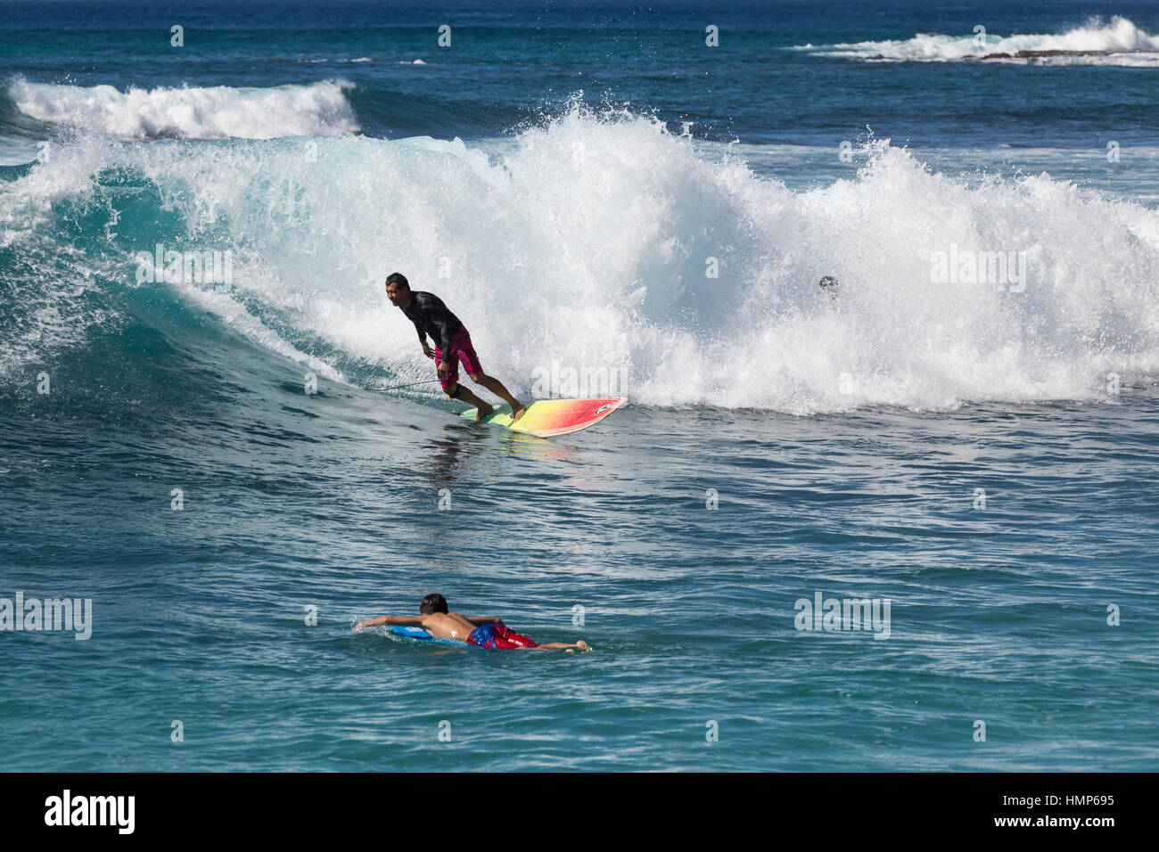 Surf competition oahu hi-res stock photography and images - Alamy