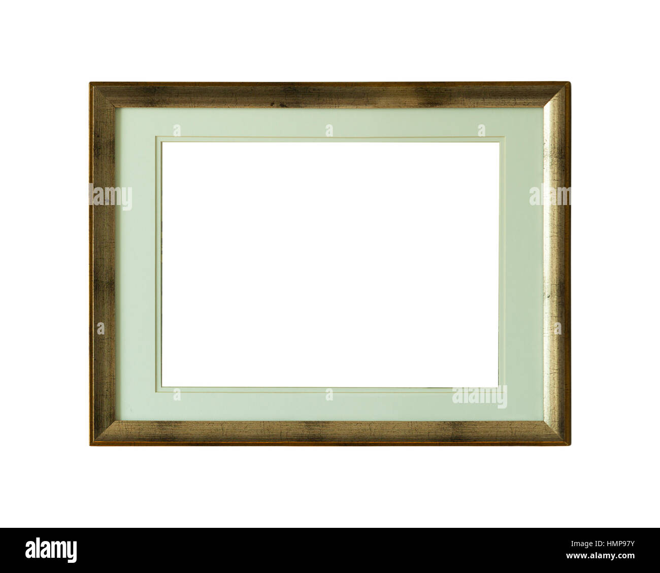 vintage picture frame isolated on white background Stock Photo - Alamy