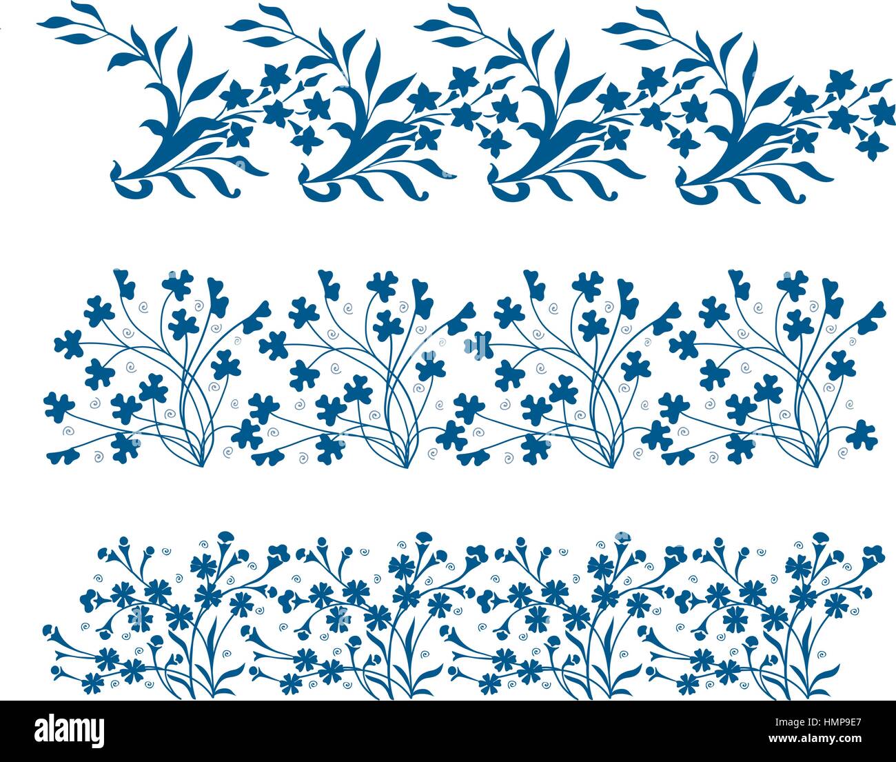 Vector ornamental floral element Stock Vector Image & Art - Alamy