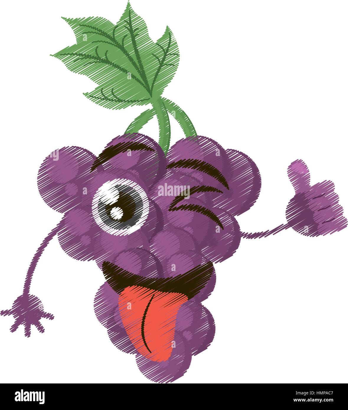 grapes expressions silly face Stock Vector Image & Art Alamy