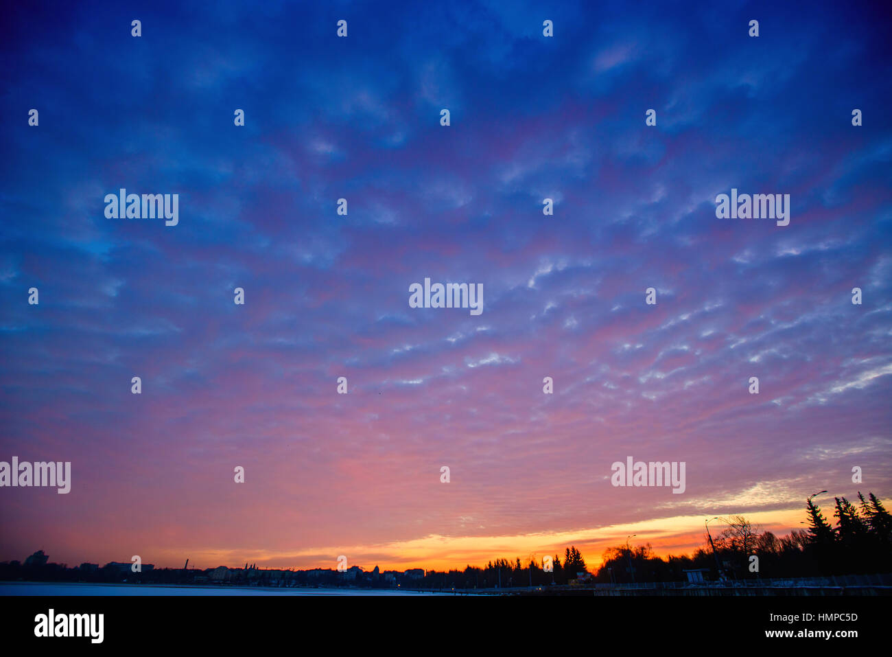 sky at sunset Stock Photo - Alamy
