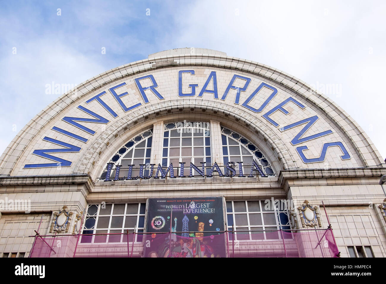 The Iconic Winter Gardens, Blackpool, Uk. Stock Photo