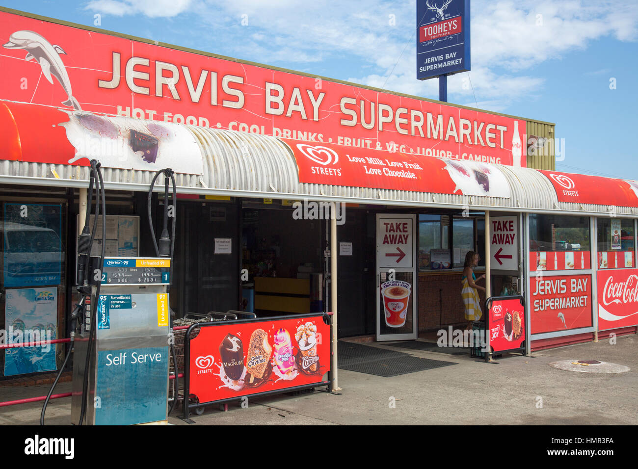 Jervis Bay supermarket in Booderee National Park, Jervis bay Territory