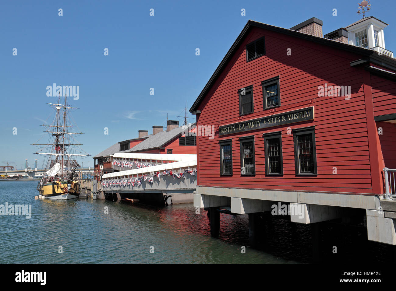 Boston Tea Party Museum, site of the Boston Tea Party, Boston Harbor