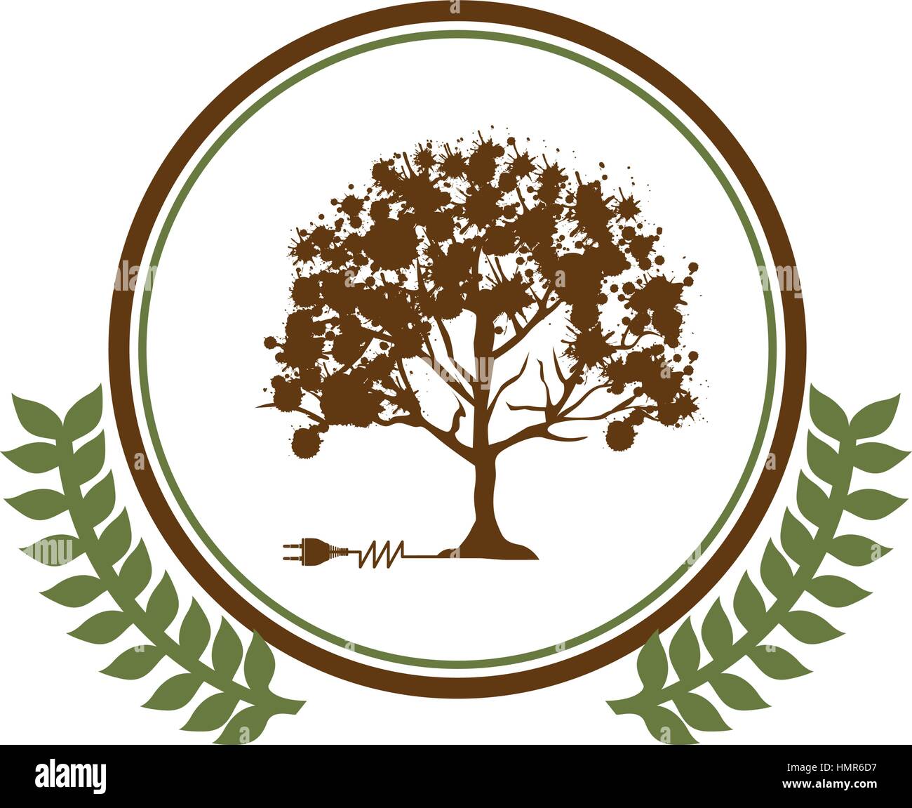 Green ecology concept Stock Vector Image & Art - Alamy