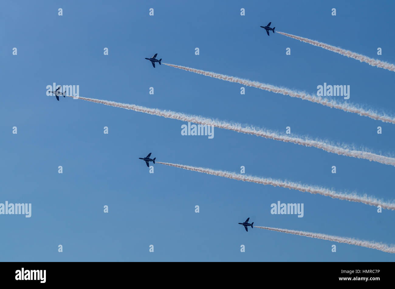 Demonstration Flights of Blue Impulse. Blue Impulse is the aerobatic ...