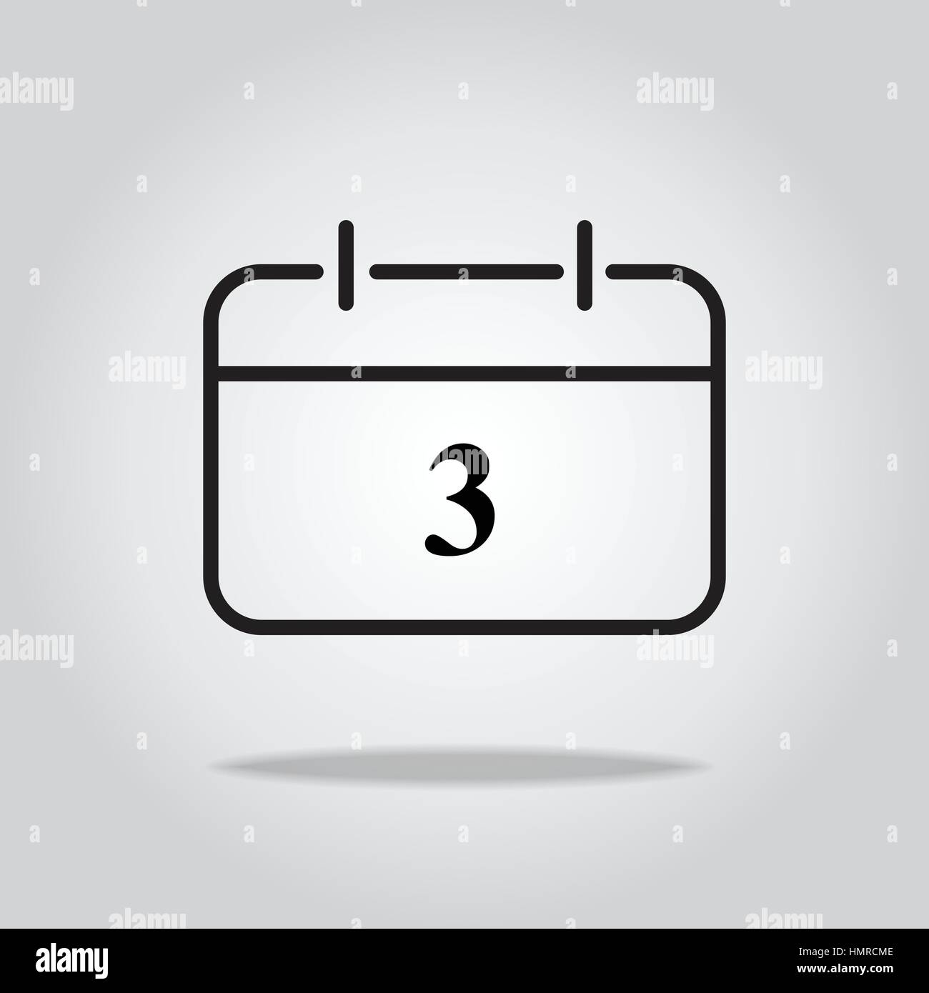 Calendar icon. Vector illustration Stock Vector Image & Art - Alamy
