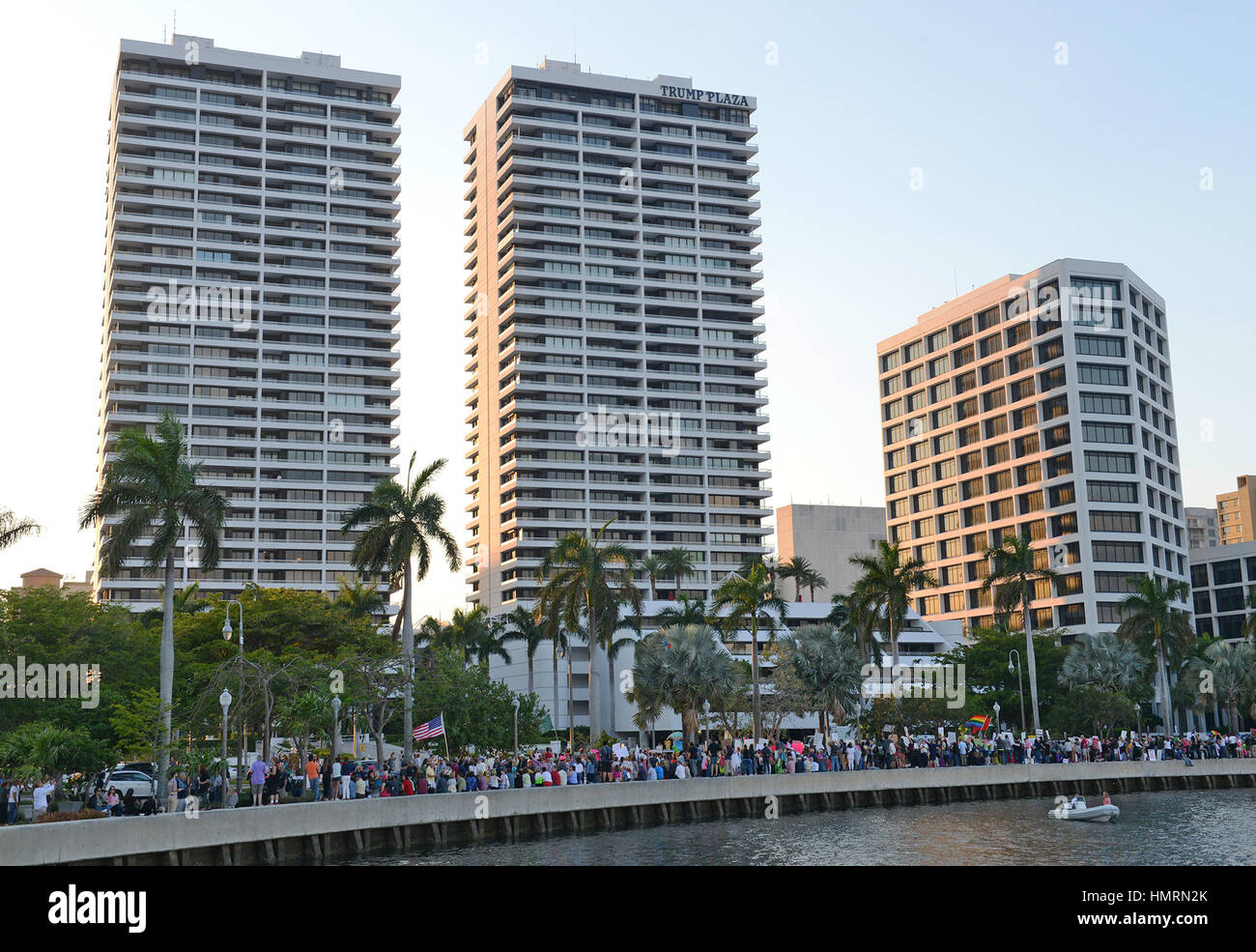 Trump plaza west palm beach hi-res stock photography and images - Alamy