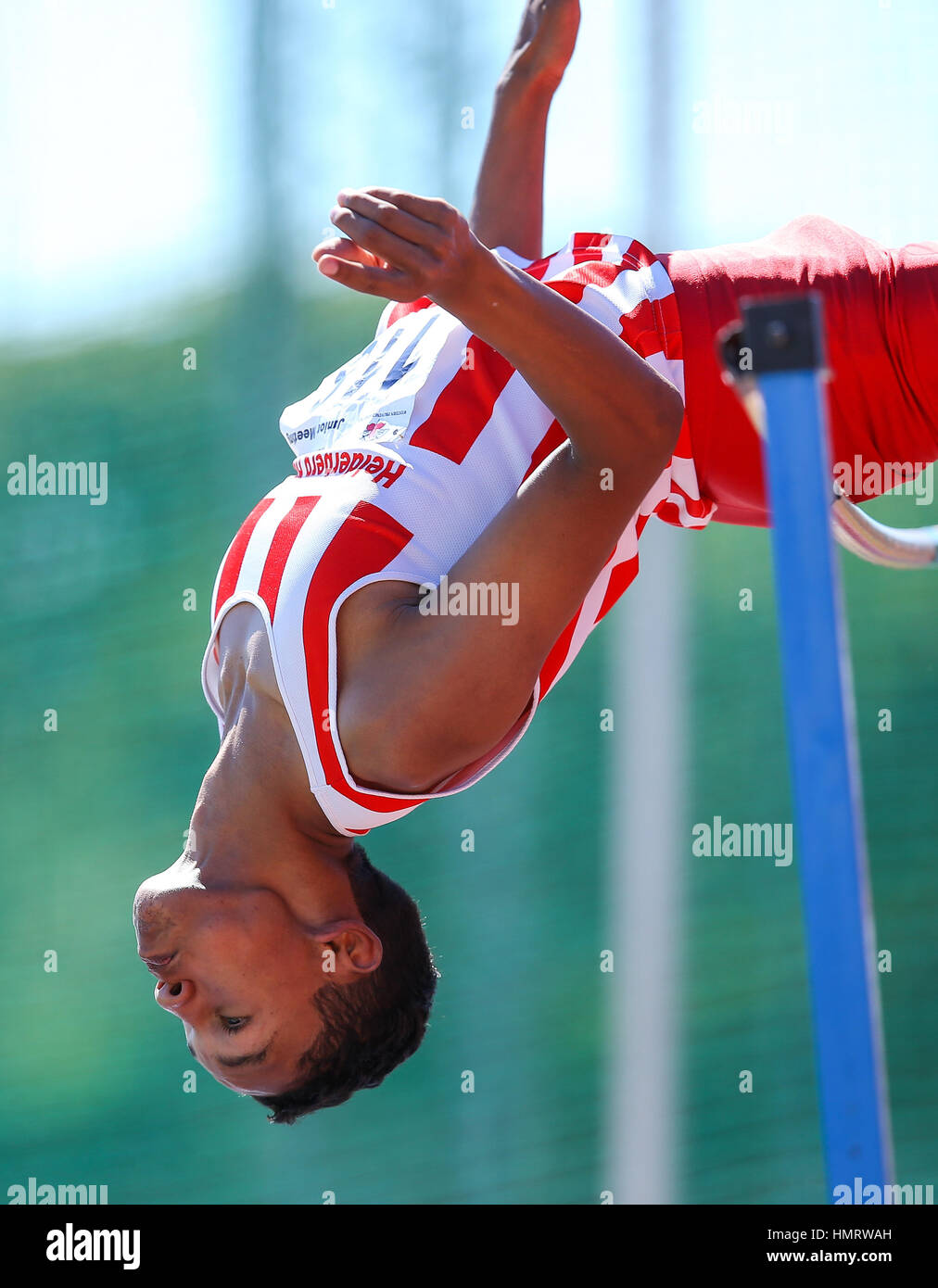 Local track and field athletics meeting in Parow, Cape Town, South