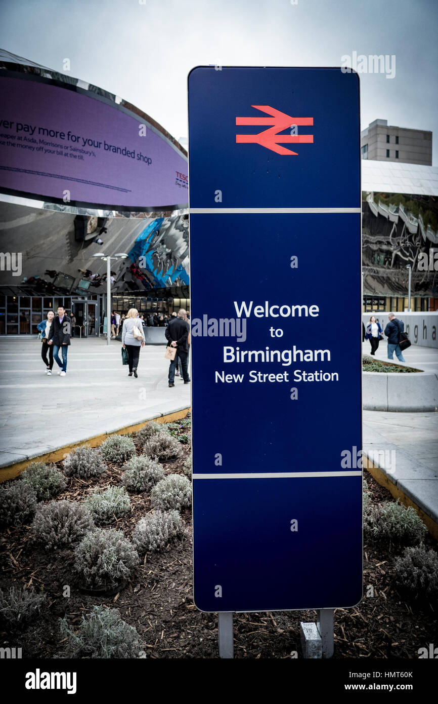 new street station grand central birmingham uk Stock Photo Alamy