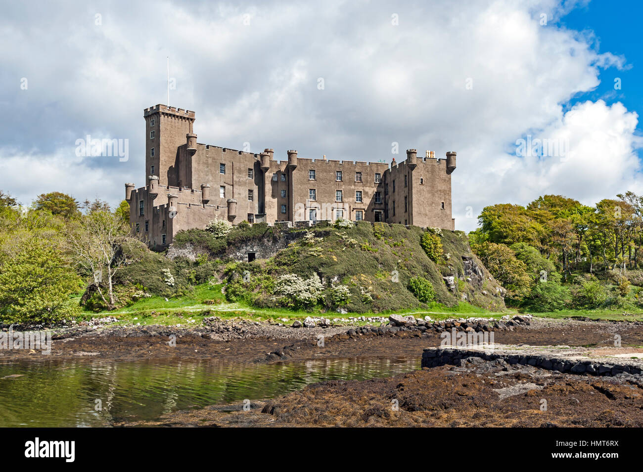 Dunvegan Castle & Gardens Dunvegan Isle of Skye Scotland Stock Photo
