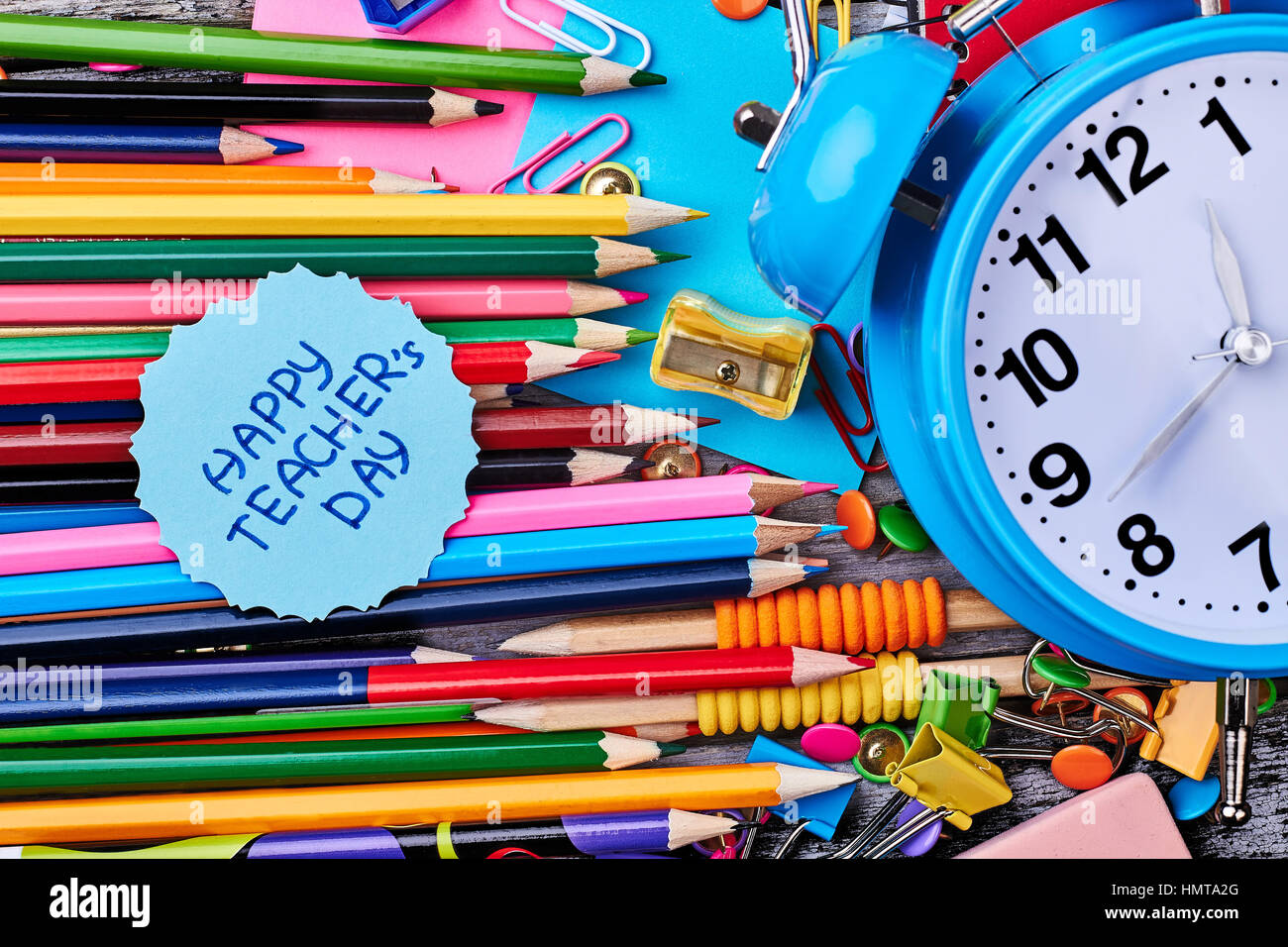 Coloured and graphite pencils Stock Photo Alamy