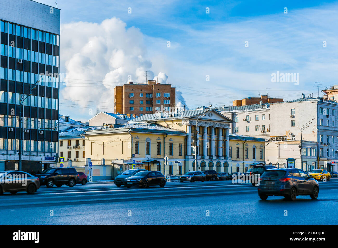 Moscow, Russia. 5th Feb, 2017. Prince Gagarin mansion on Zubovsky ...