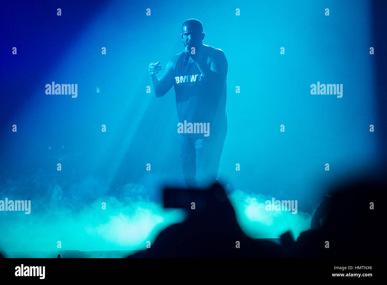London, UK. 5th Feb, 2017. American rapper and performing artist, Drake ...