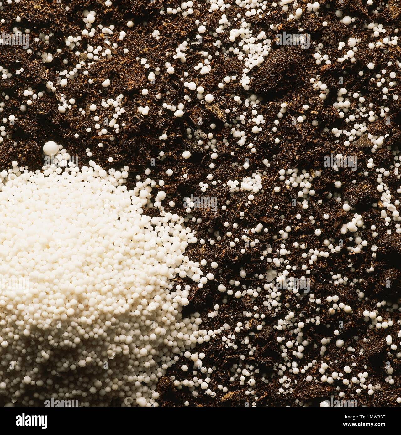 Chemical fertilizers, nitrogen fertilizer K Stock Photo Alamy