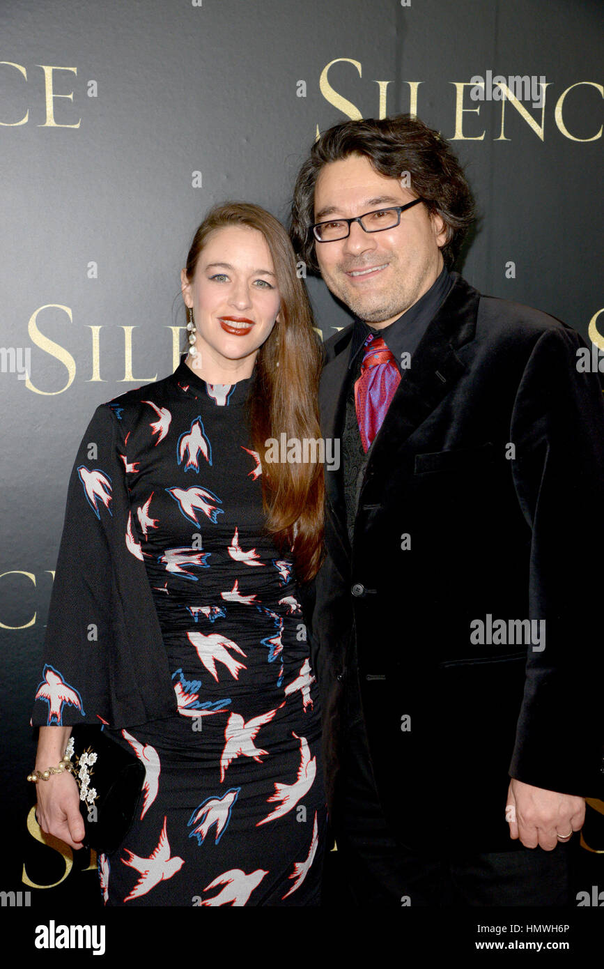 Kathryn Kluge and Kim Allen Kluge attending the premiere of 'Silence ...
