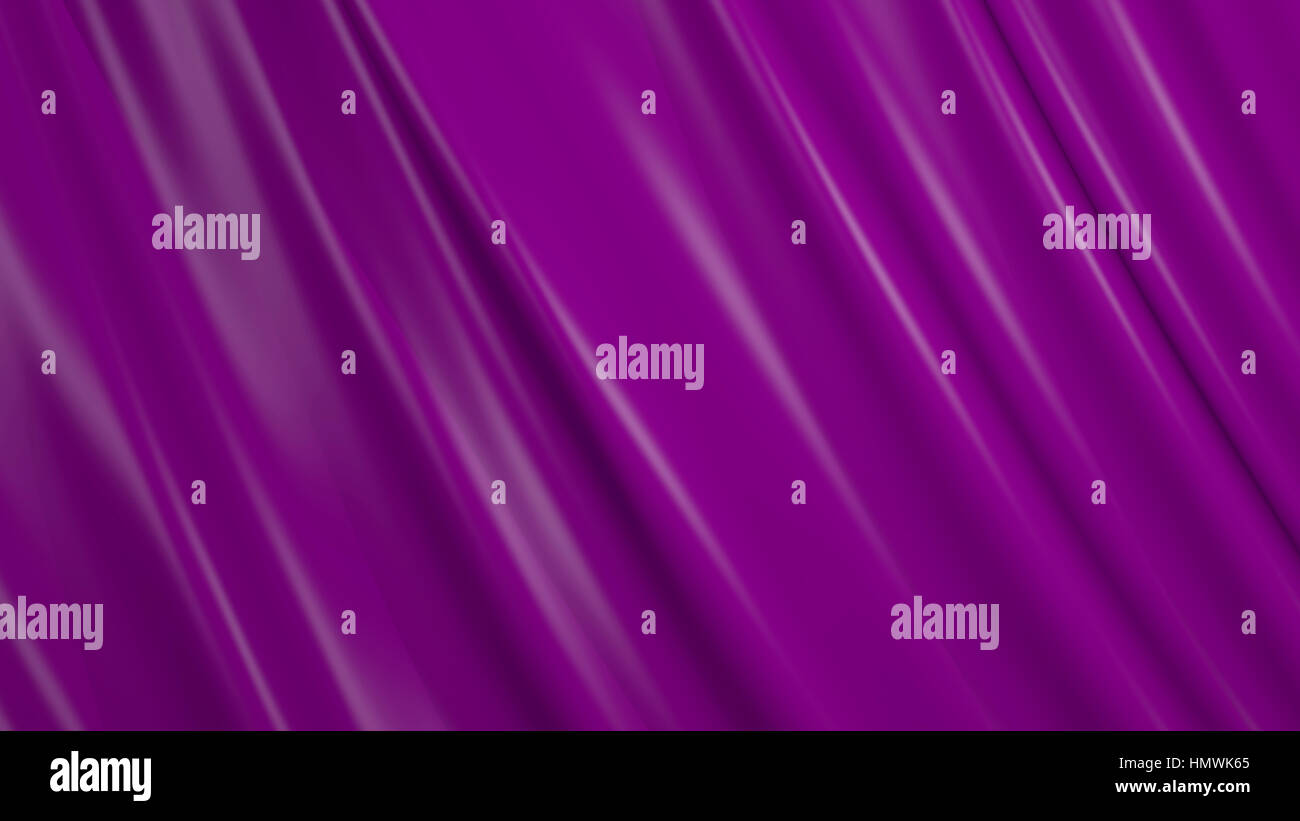 3D Illustration Abstract Purple Background Silk Cloth Stock Photo - Alamy