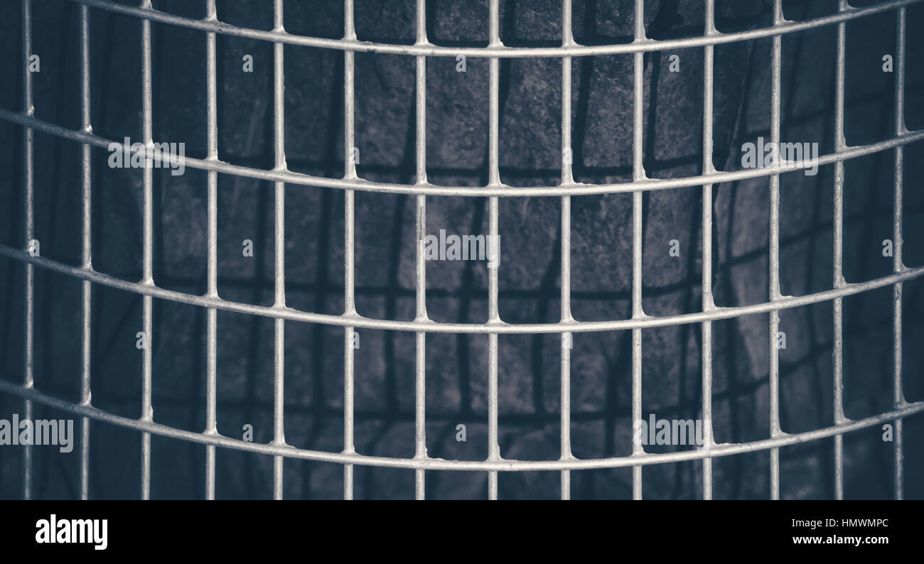 Dark and abstract metal grid background texture Stock Photo - Alamy