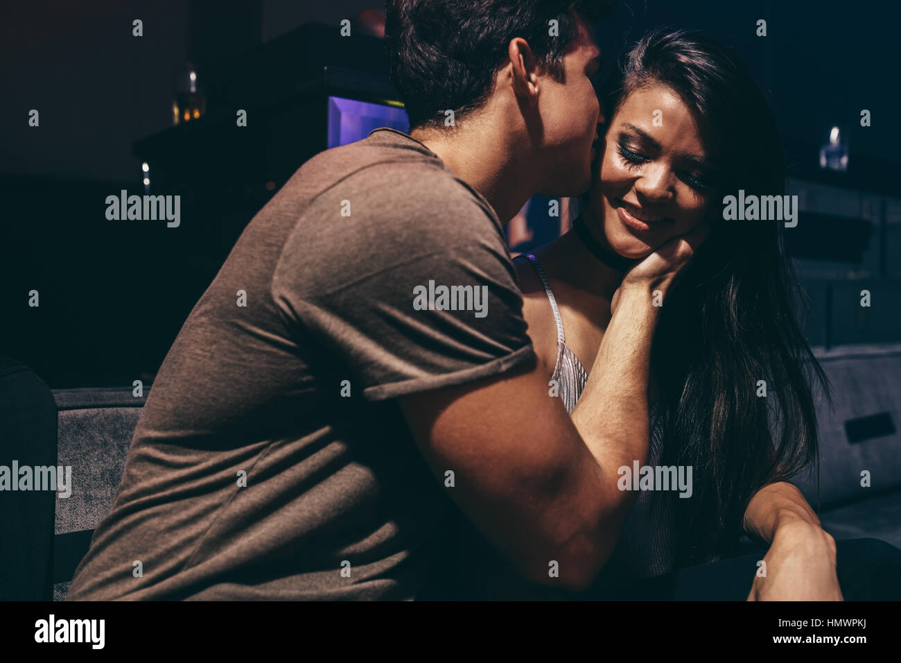 Night Photography Couple