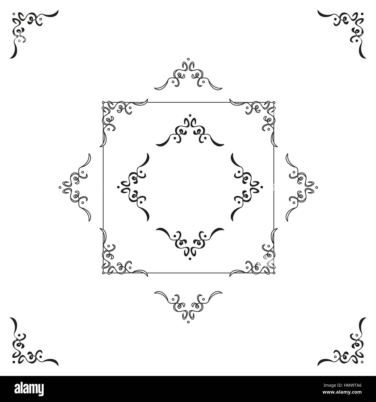 Elegant Calligraphic Decoration For Corners A Simple Abstract Antique And Delicate Ornament For Corners Or Frames Illustration Isolated On White Stock Photo Alamy Elegant Calligraphic Decoration For Corners A Simple Abstract Antique And Delicate Ornament For Corners Or Frames Illustration Isolated On White Stock Photo Alamy