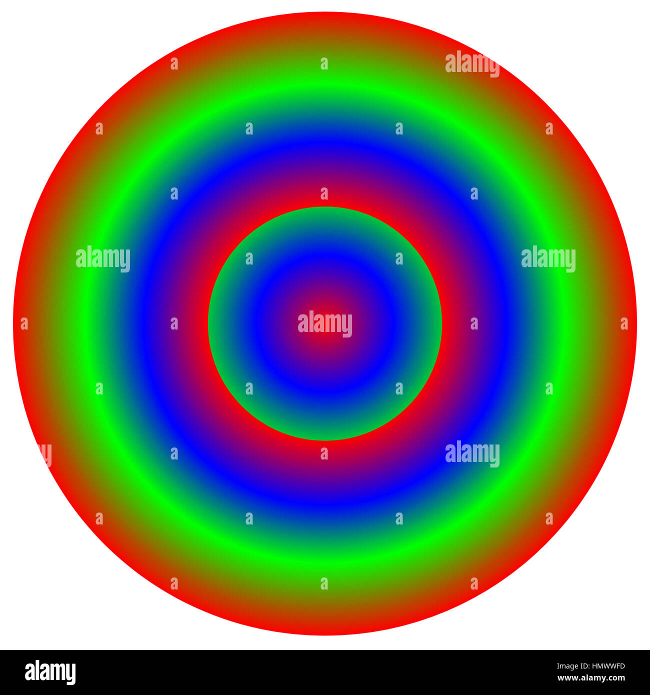 Circular multicolor element - Color wheel, color palette with unique ...