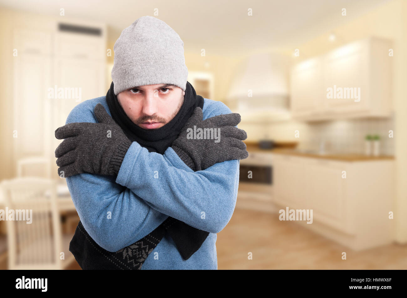 Shivering Shivering Cold Person