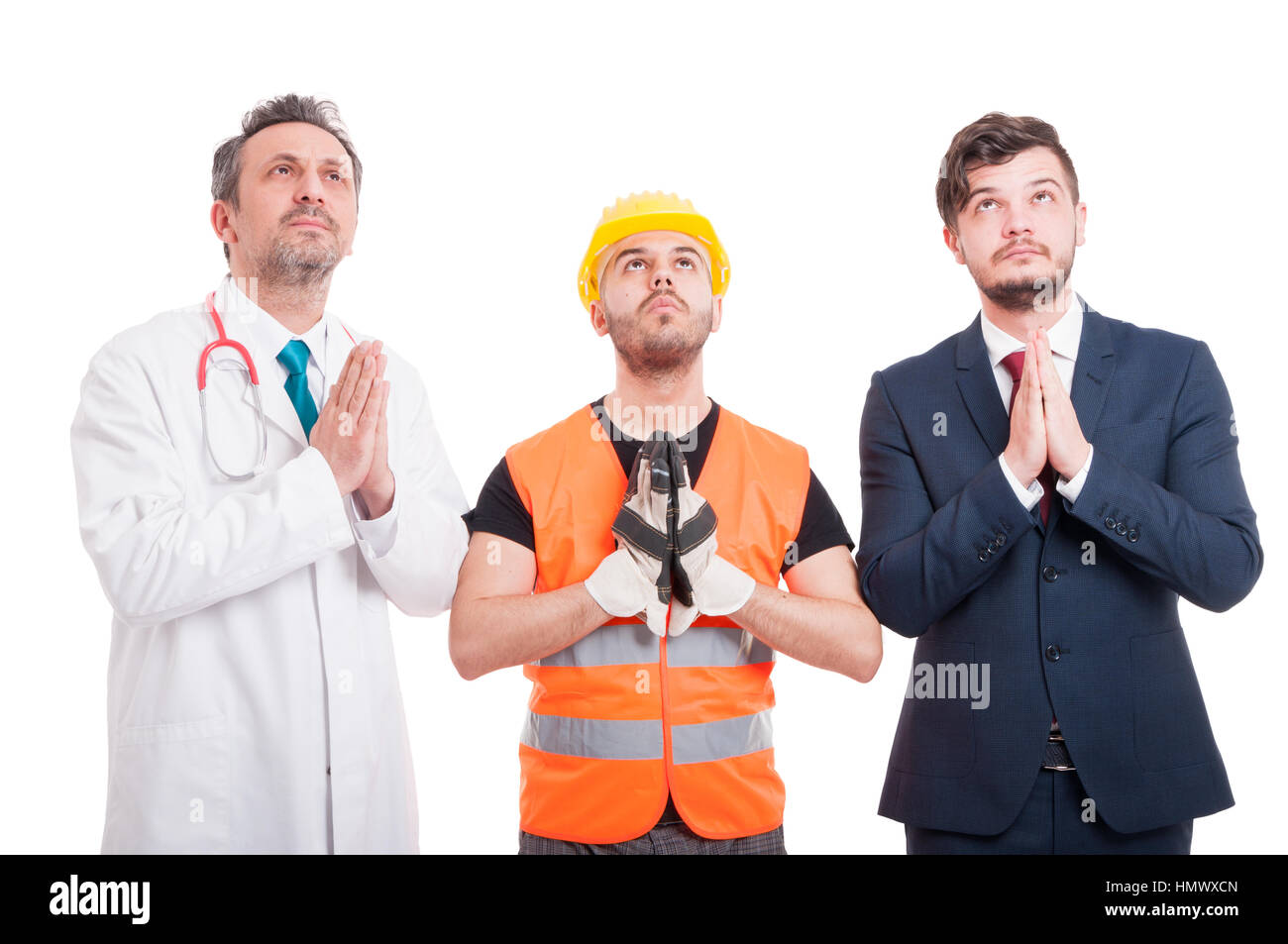 Professional builder lawyer doctor looking hires stock photography and images Alamy