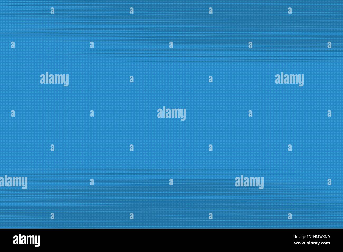 Blue horizontal hatching background Stock Vector