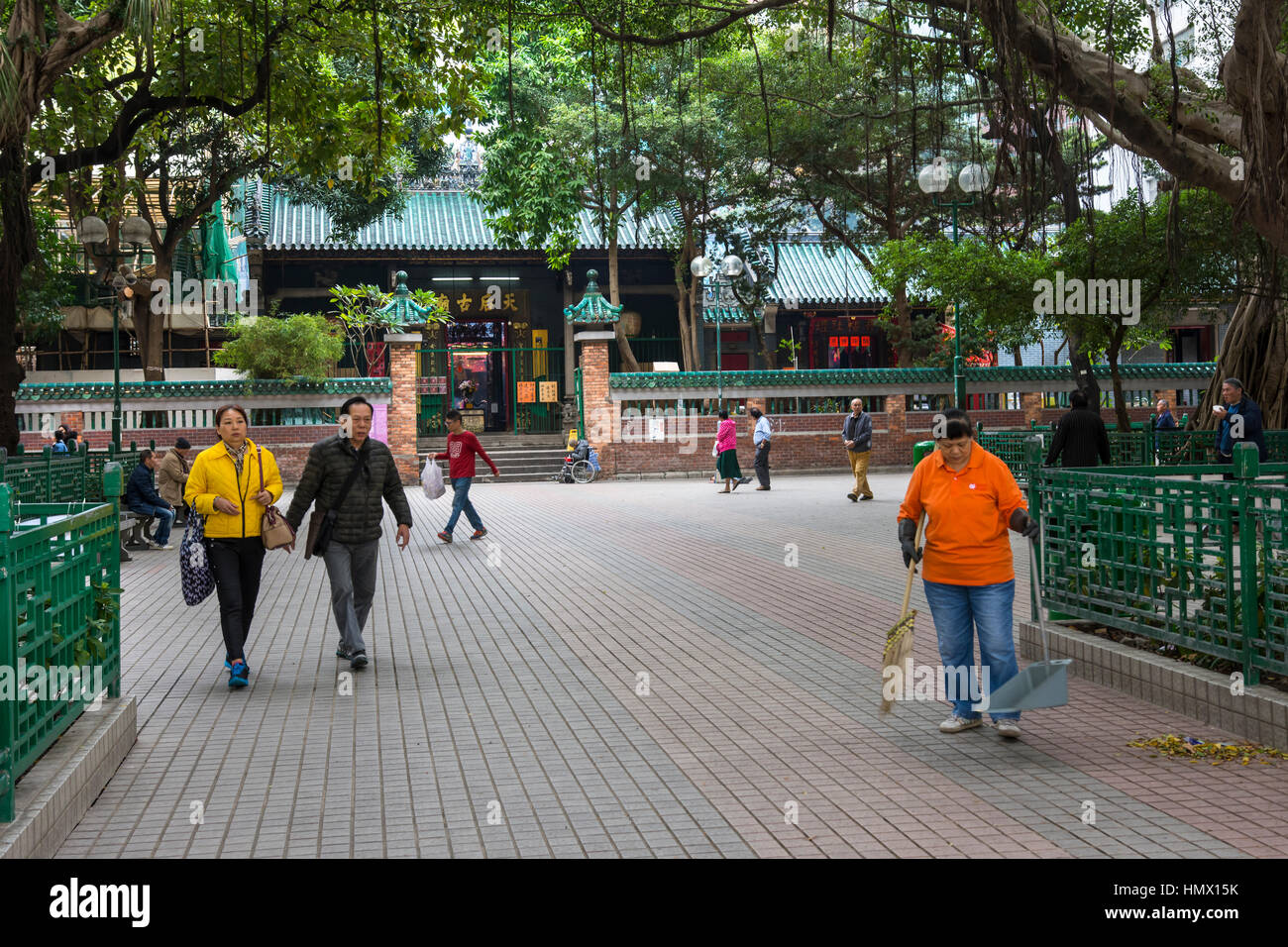 Tin Hau temple in Hong Kong Stock Photo Alamy