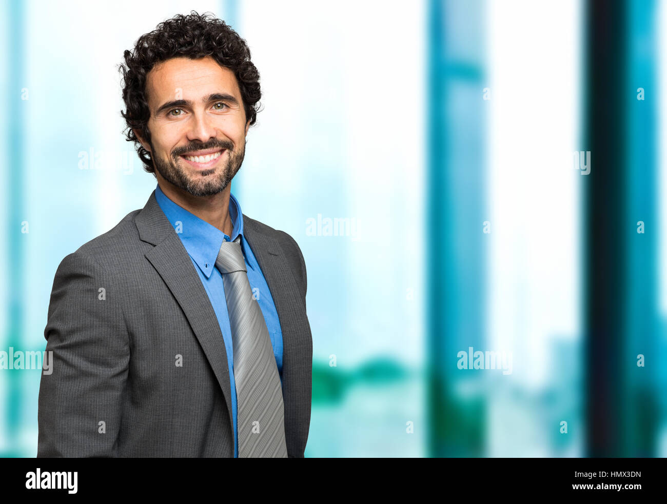 Portrait of an handsome businessman Stock Photo - Alamy