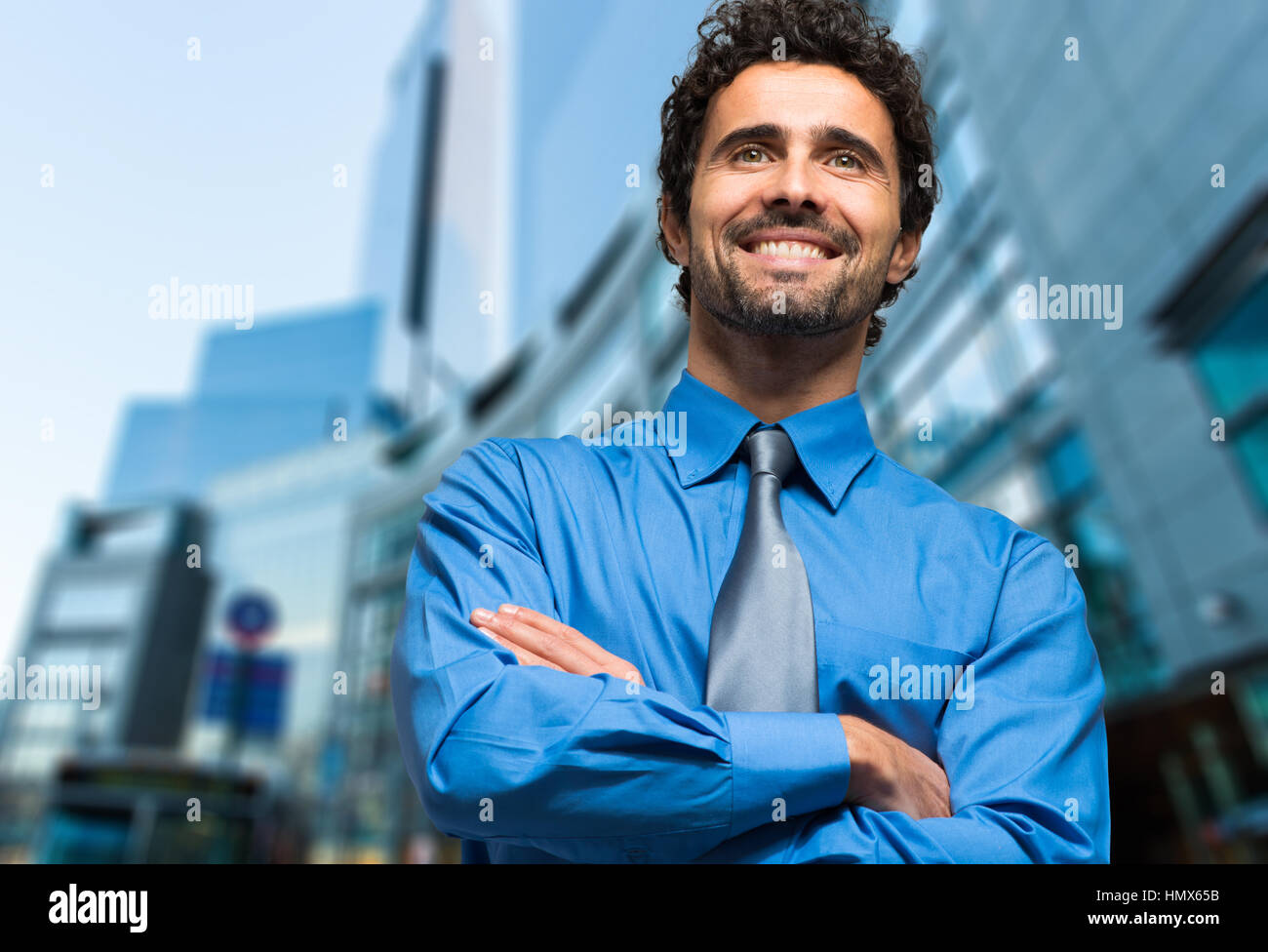 Portrait of an handsome businessman Stock Photo - Alamy
