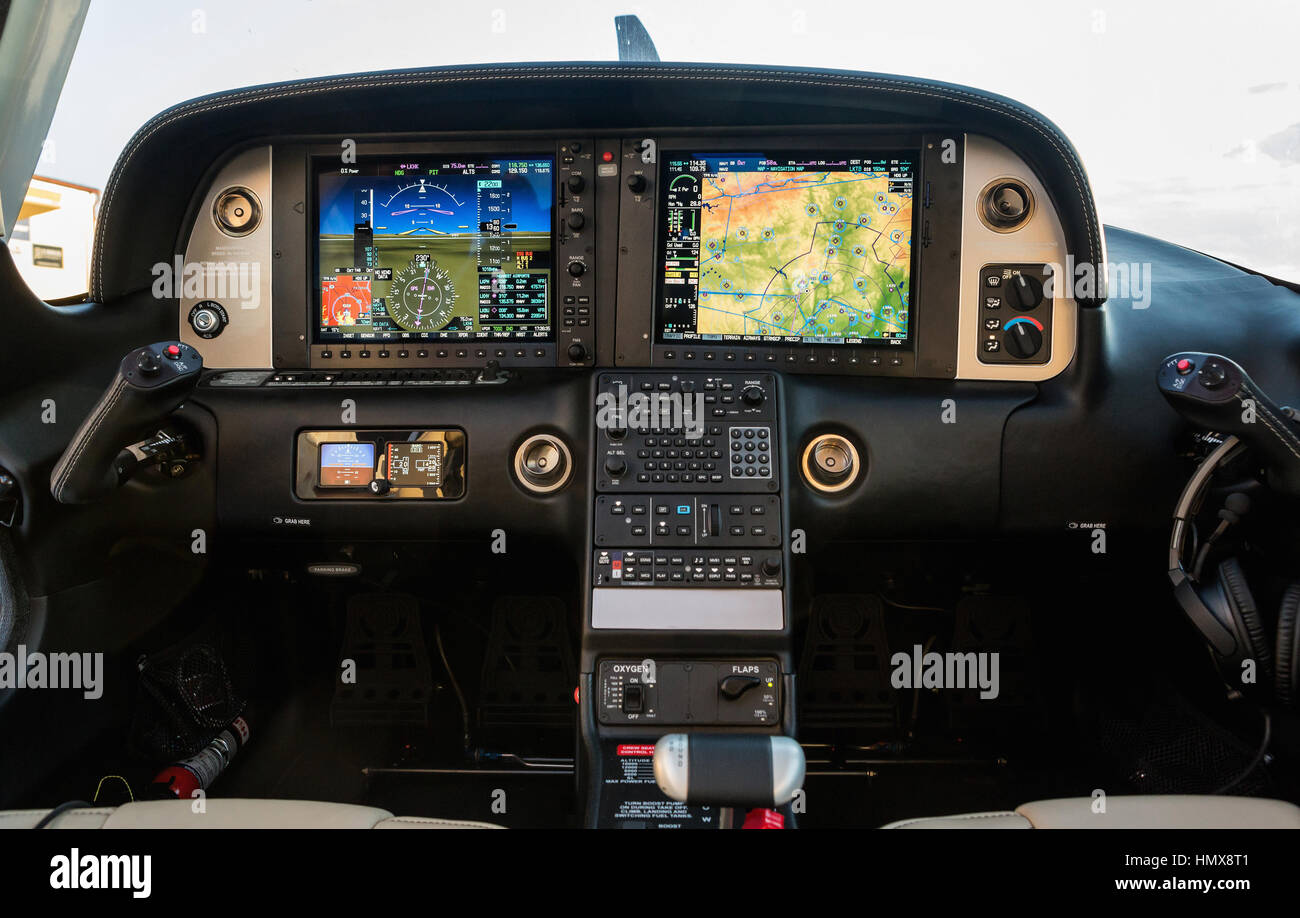 The Dashboard Sports A Small Aircraft Navigation Devices And