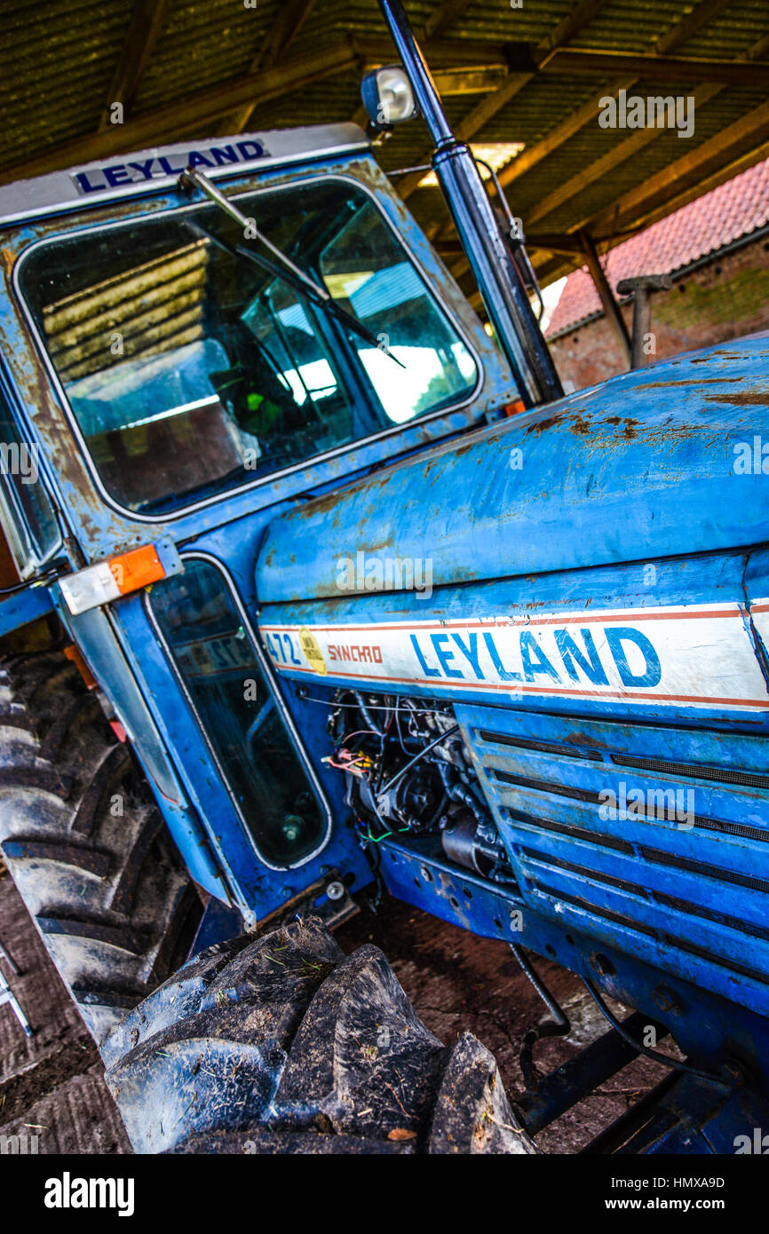 Leyland Tractor Stock Photo