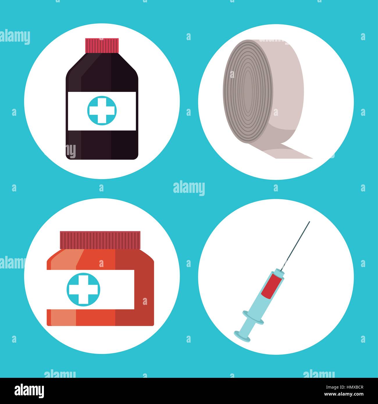 collection medicine supplies medical Stock Vector Image & Art Alamy