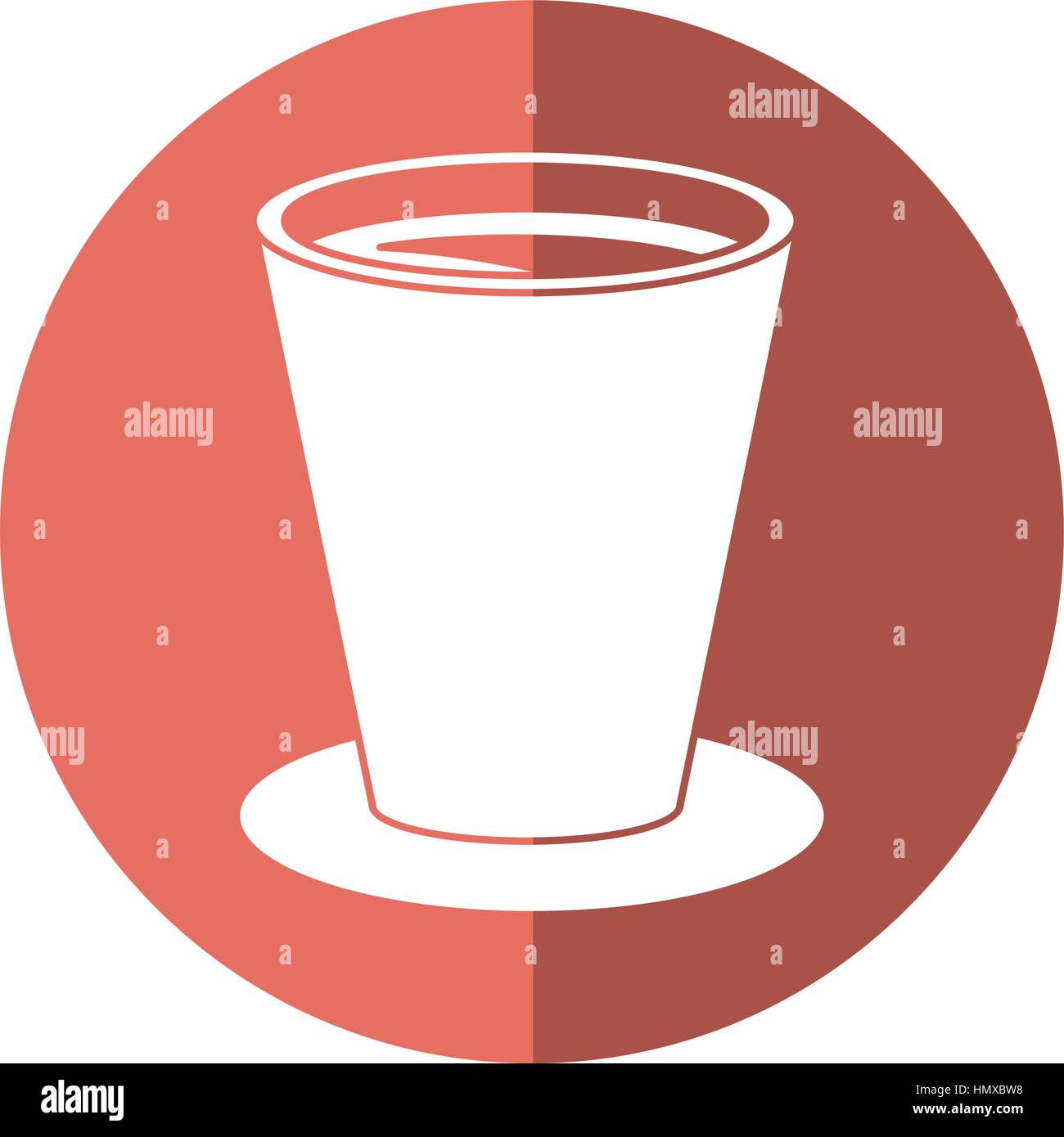 Rounded cup Stock Vector Images - Alamy