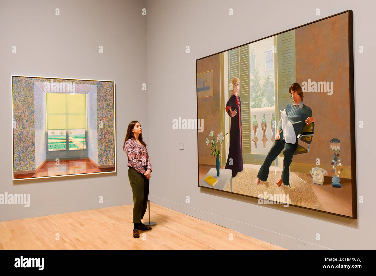Hockney mr and mrs clark and percy hires stock photography and images Alamy