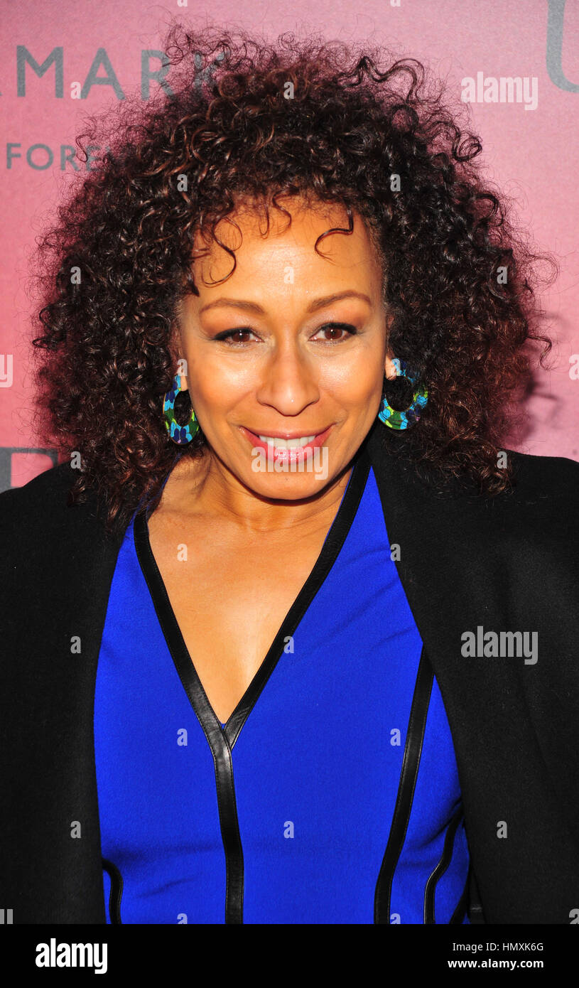 New York, USA. 6th February, 2017. Tamara Tunie attend the 'A United Kingdom' World Premiere at