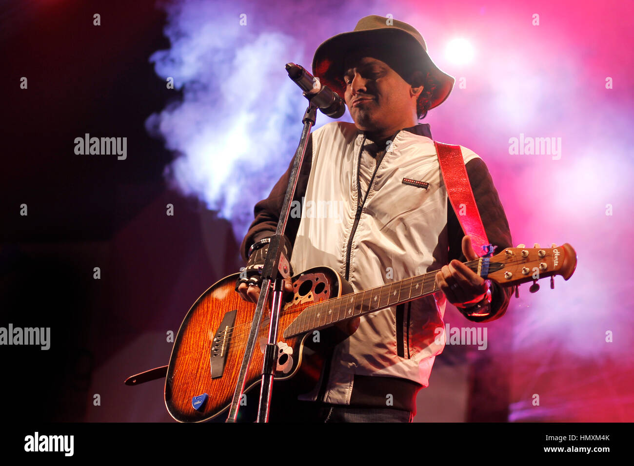 Guwahati Assam India 7th February 2017 Zubeen Garg Live In Concert At Guwahati Assam India 7th February 2017 Zubeen Garg Live In Concert At