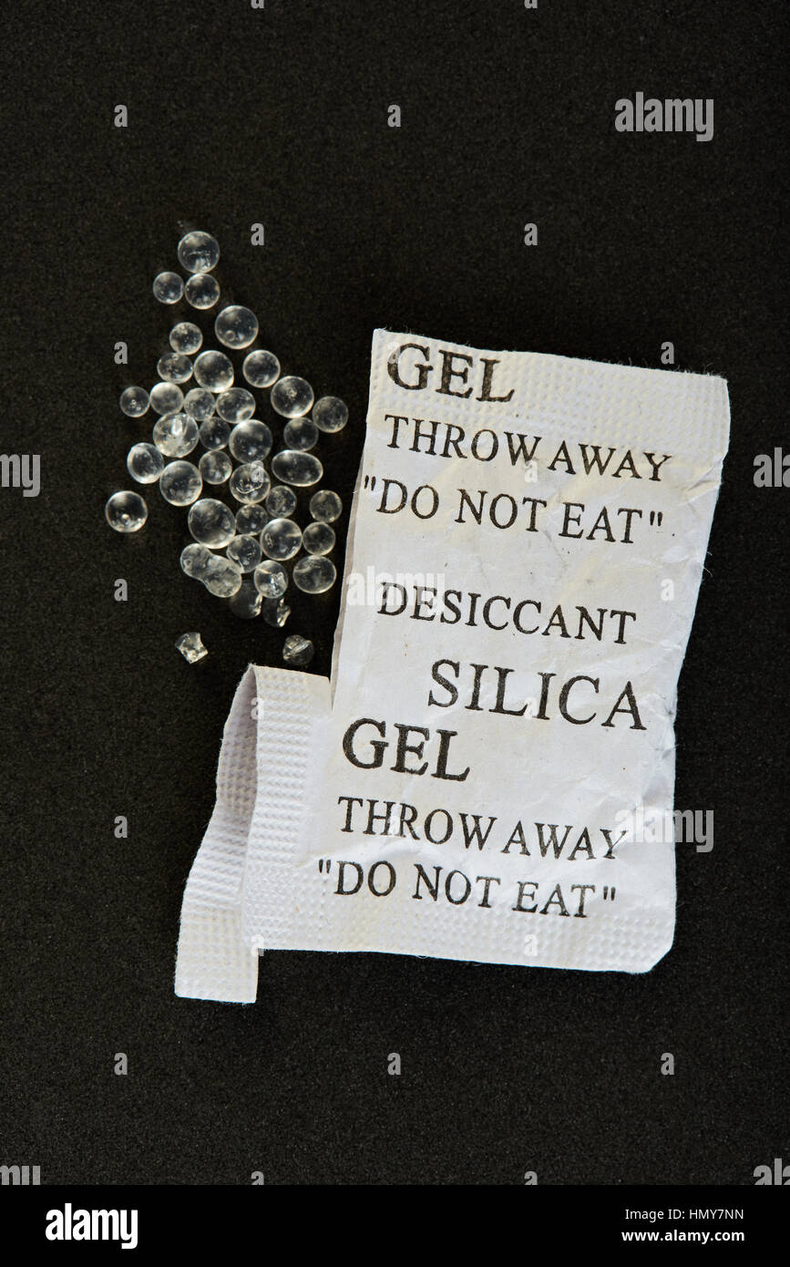 Silica gel desiccant hi-res stock photography and images - Alamy