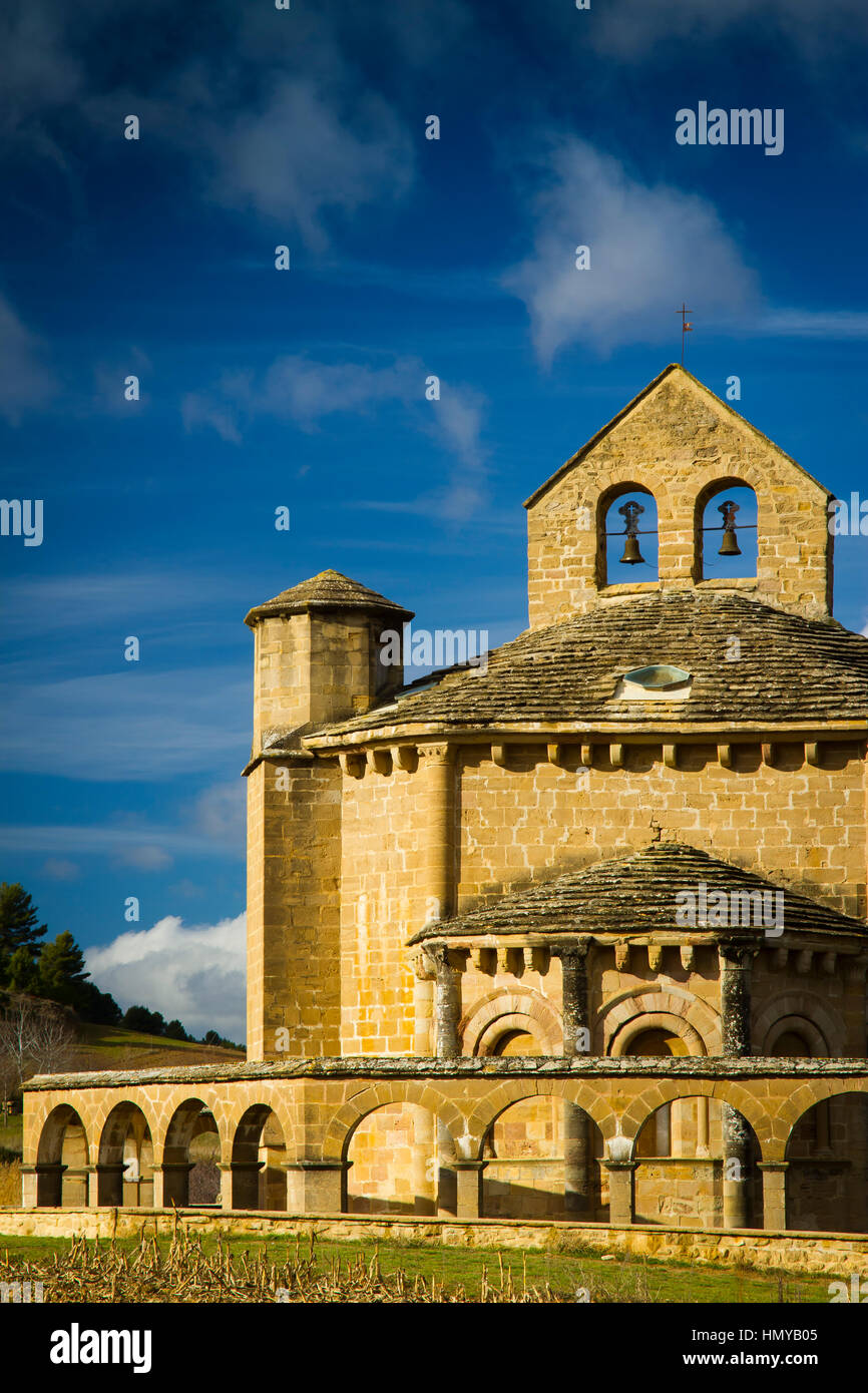 Church of saint mary of eunate hi-res stock photography and images - Alamy