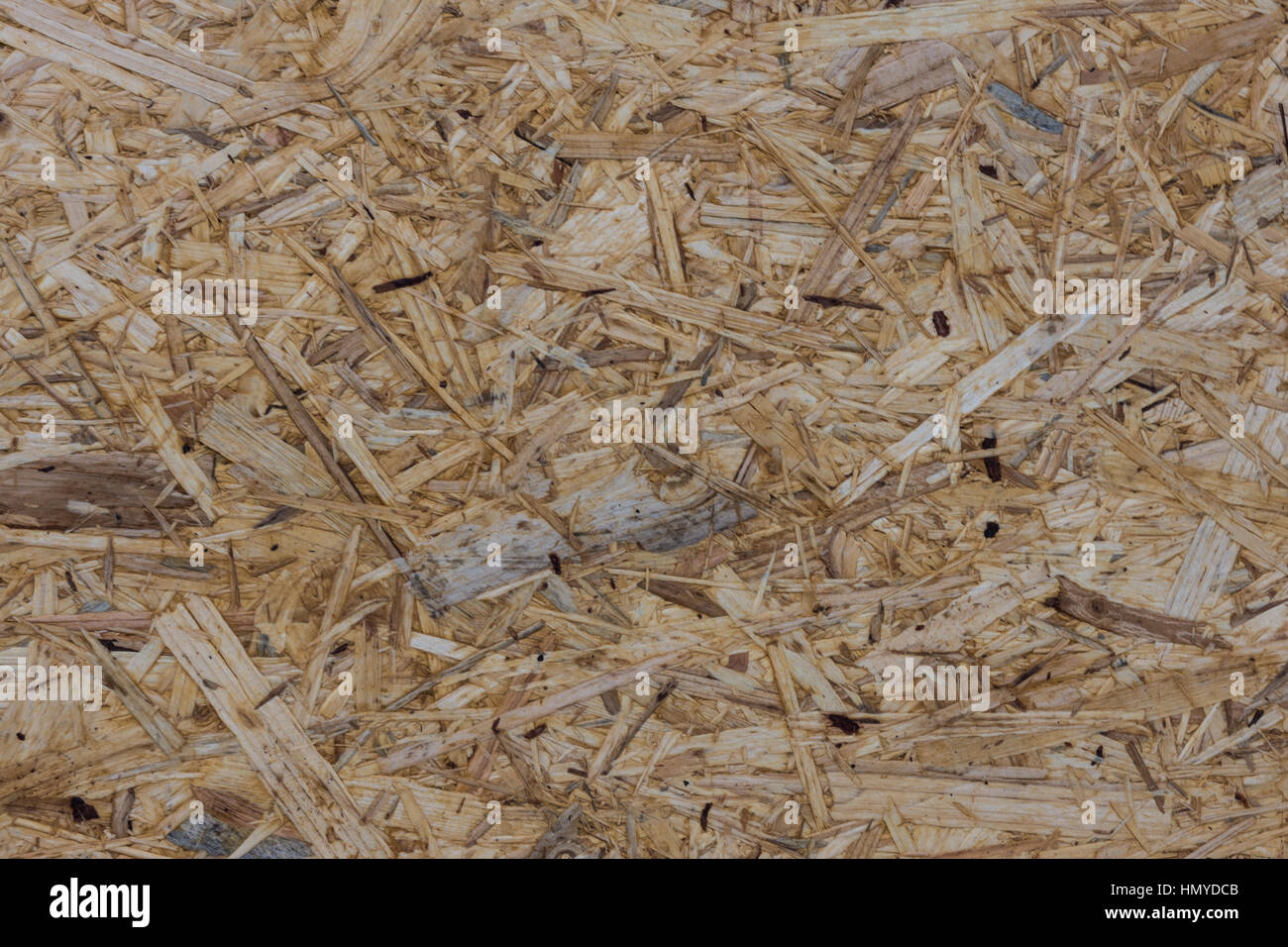 Particle board, natural lining material, wooden background Stock Photo