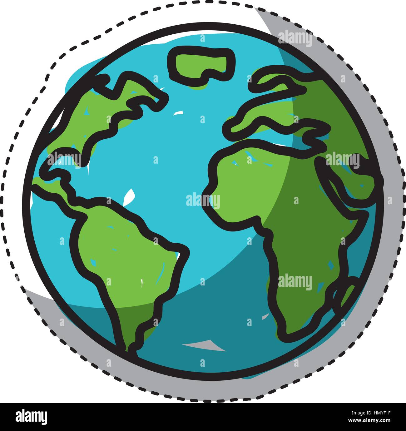world planet earth icon vector illustration design Stock Vector Image ...