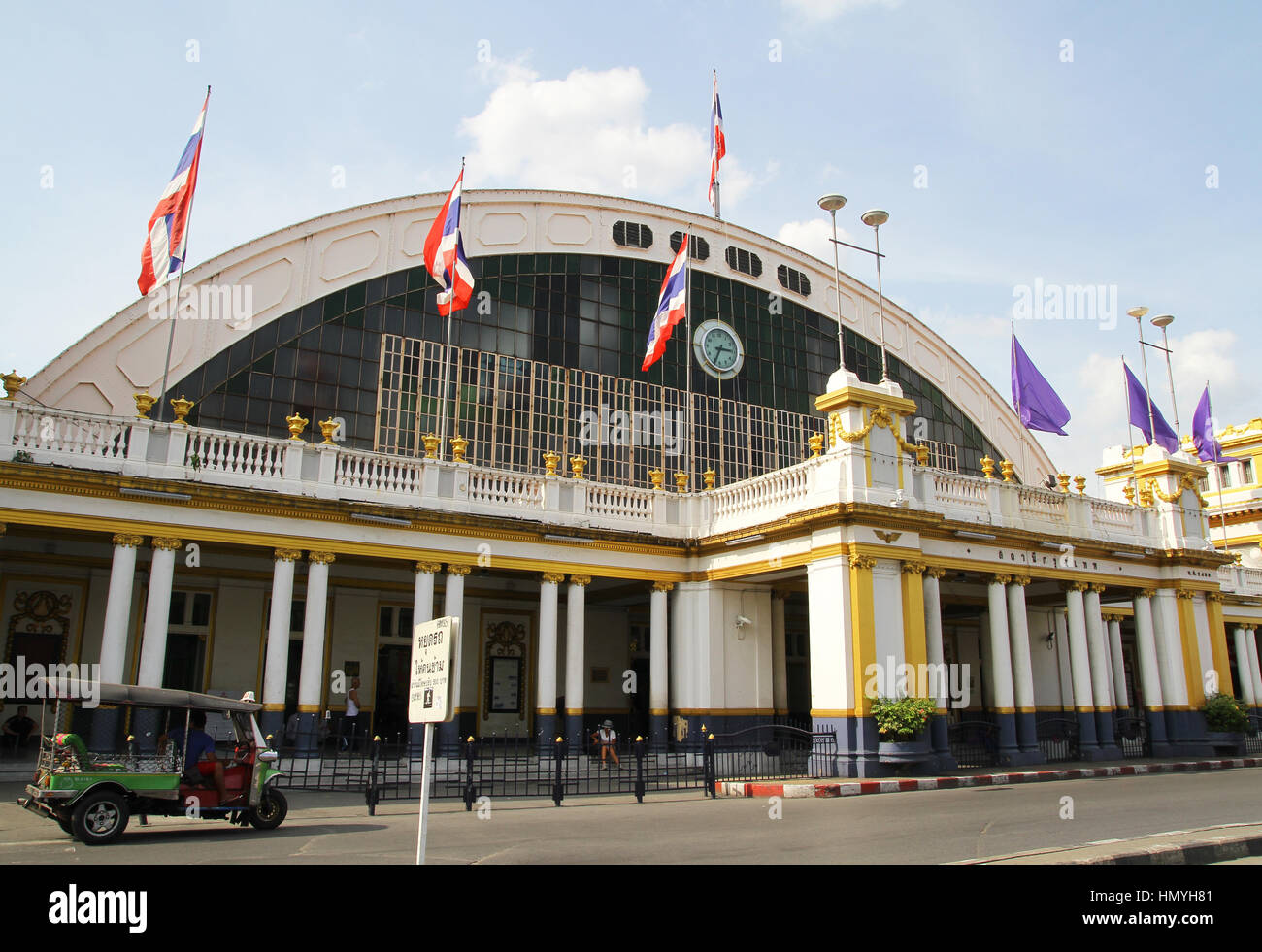 Hua Lamphong Train station in bangkok Thailand Stock Photo Alamy