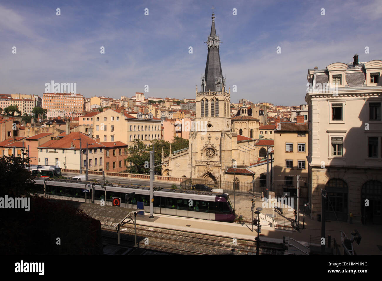 Gare Saint-Paul, train statioin in Lyon, France Stock Photo