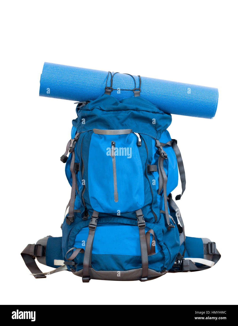 big hiking backpack Stock Photo