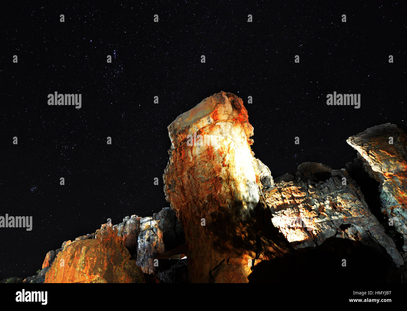 Star formations in sky hi-res stock photography and images - Alamy