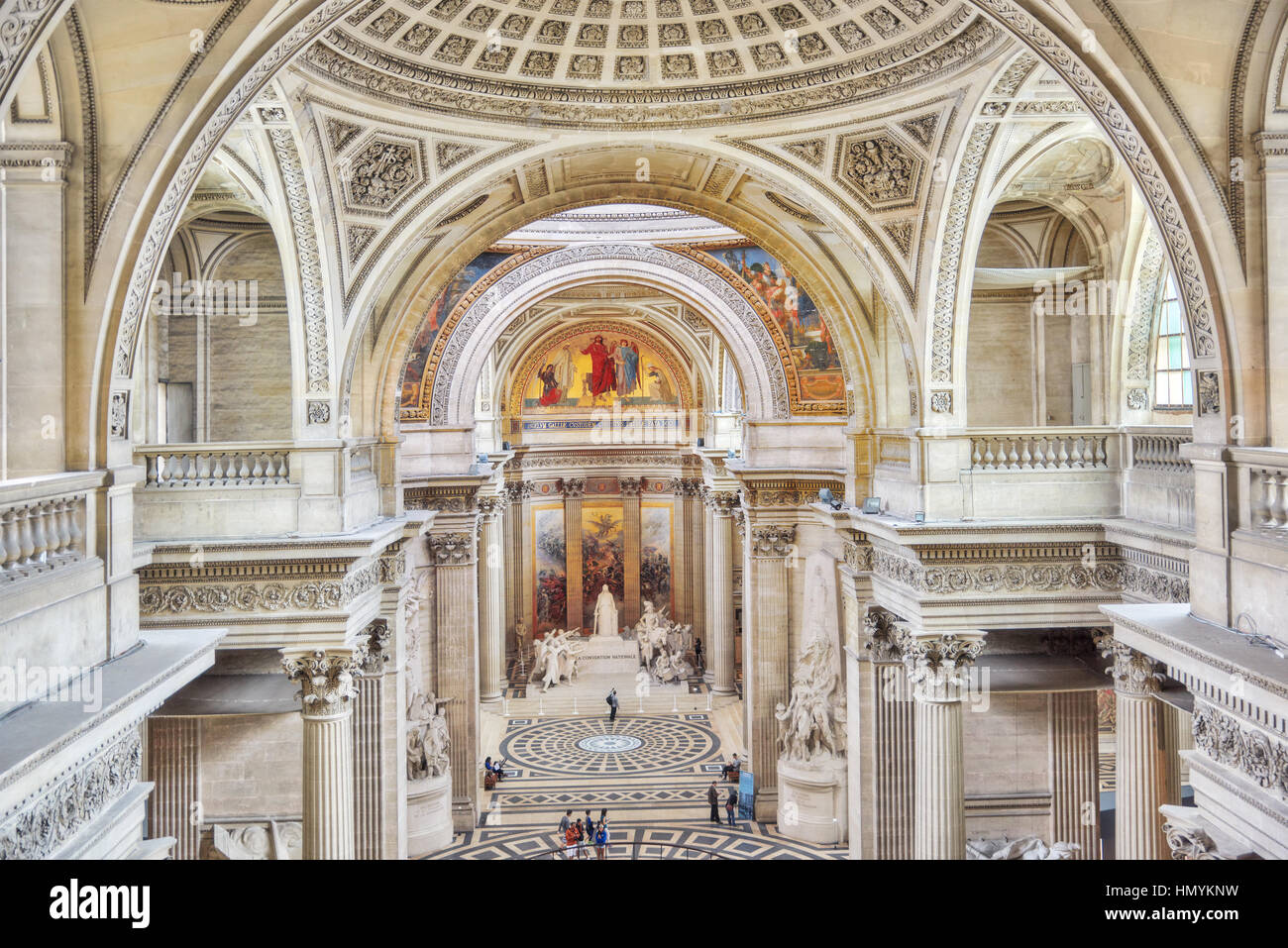 Pantheon Paris Interior Stock Photos & Pantheon Paris Interior Stock ...