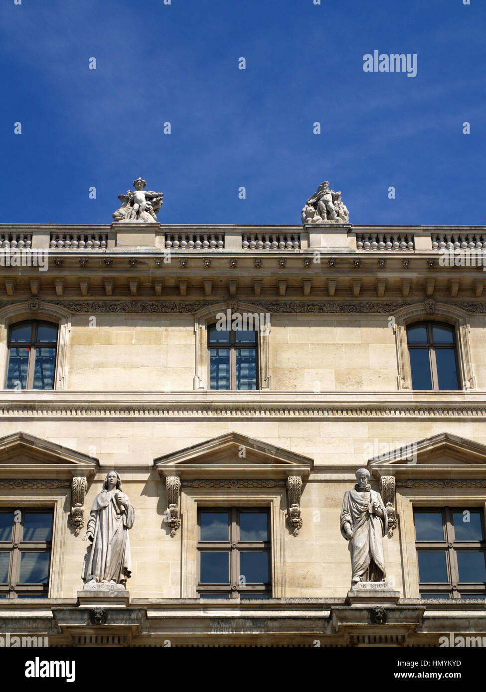 Statues at Louvre Art Gallery, Paris, France Stock Photo Alamy